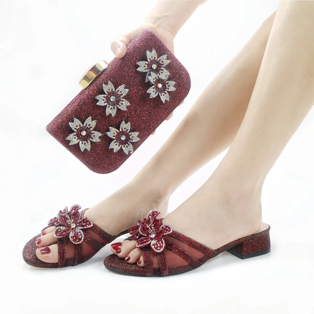 NEW Shoes And Bag Matching Set HYU1-6