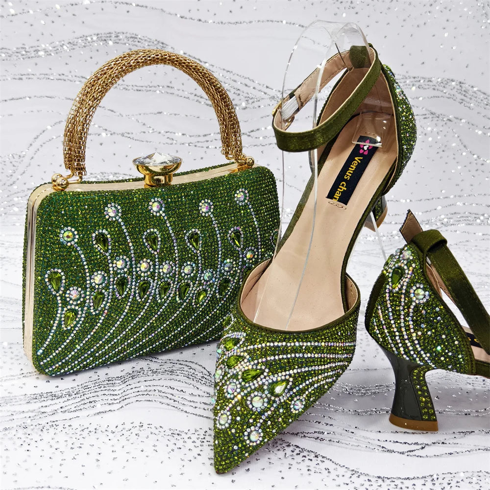 Italian Shoes And Bag Sets HZ1-1