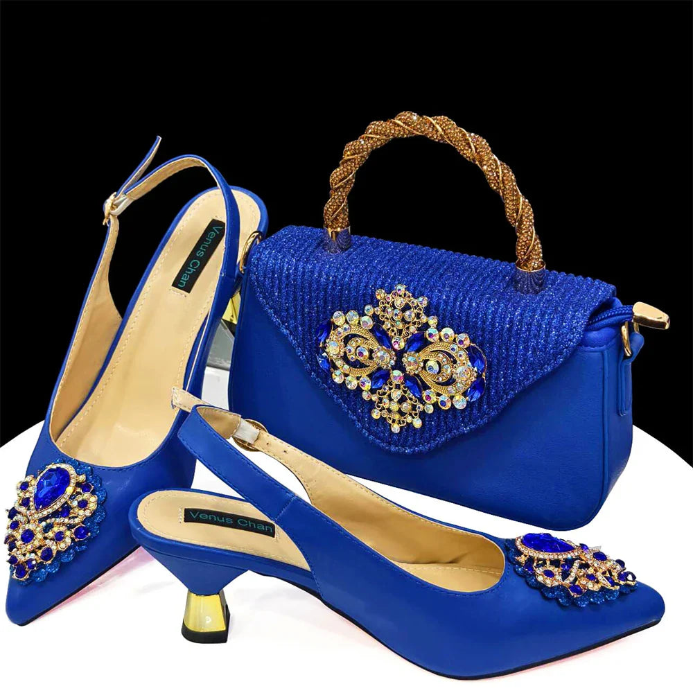 High Quality Ladies Shoes And Bags Set HAS1-23