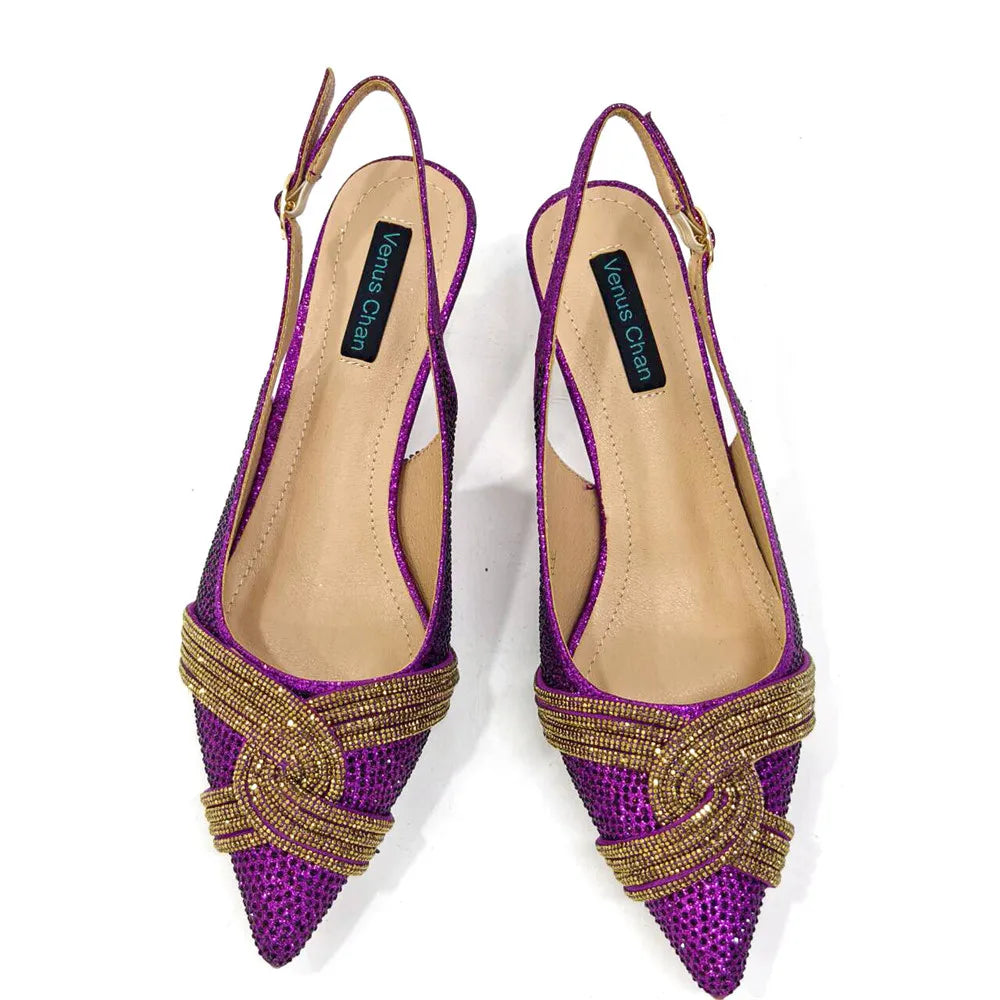 Ladies Italian Design Shoes And Bag Set