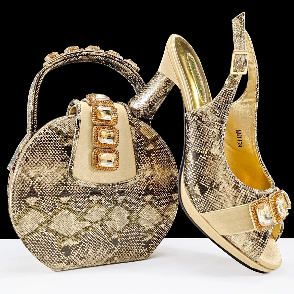 Italian Shoes And Bag Sets HCV1-1