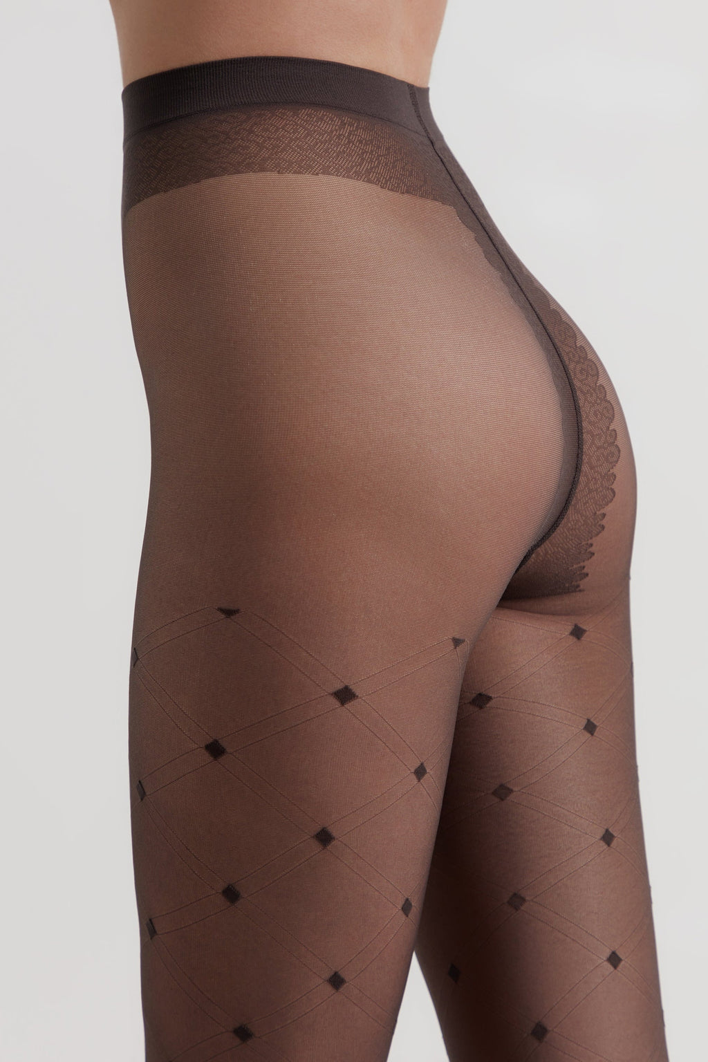 Fantasy Tights Conte Shape - Geometric Pattern Diamonds
