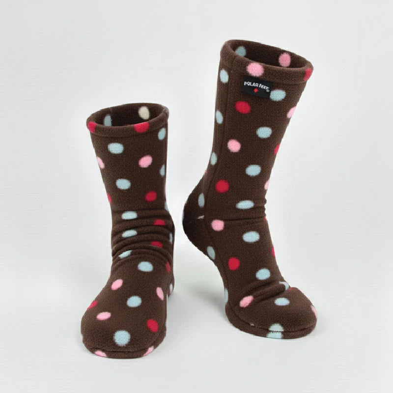 Kids' Nonskid Fleece Socks - Smarties