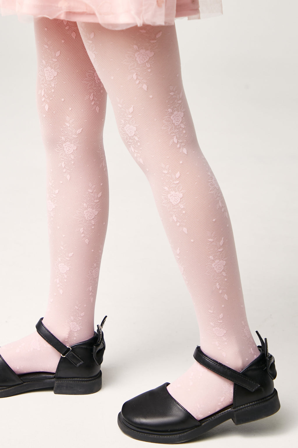 Conte Tights for girls Sofia 20 Den - Floral Pattern