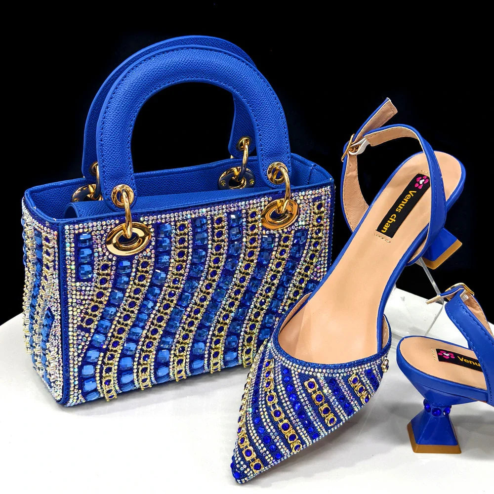 Matching Women Shoe and Bag Set HSC1-1