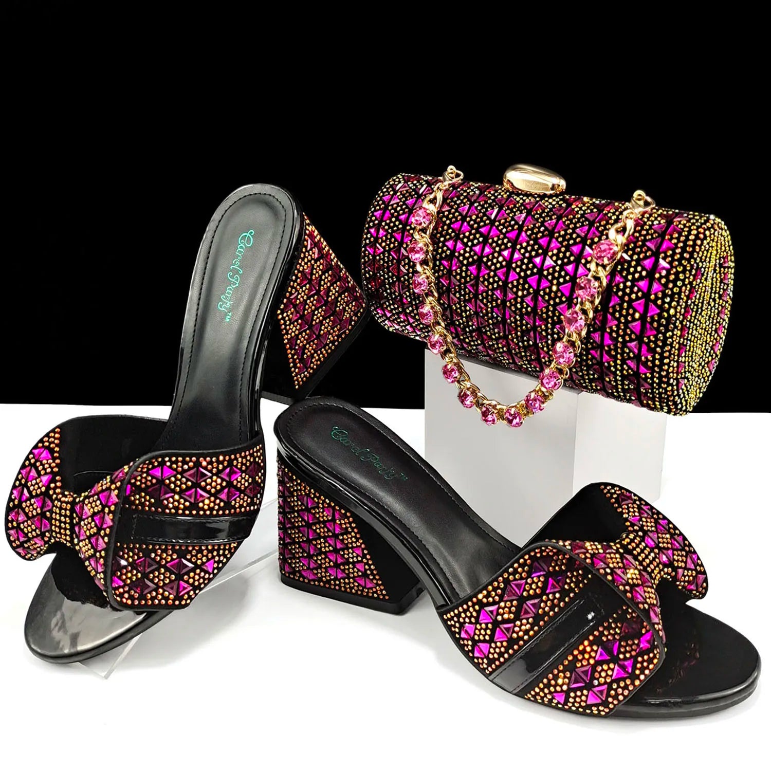 High Quality Ladies Shoes And Bags Set HJJ1-10