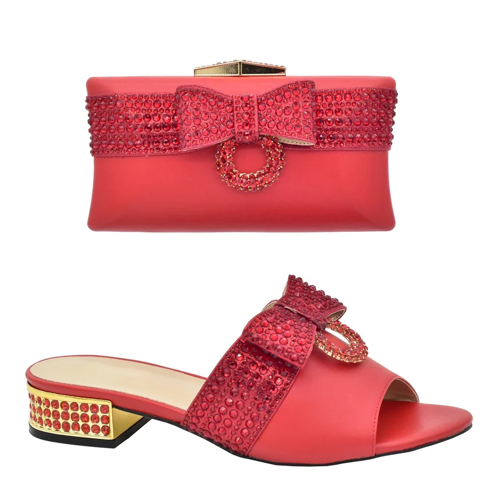 New Sandals And Bag Matching Set HQS1-5