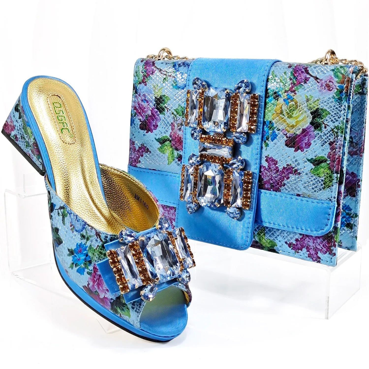 Shoes And Bag Matching Set For Party HAA1-9