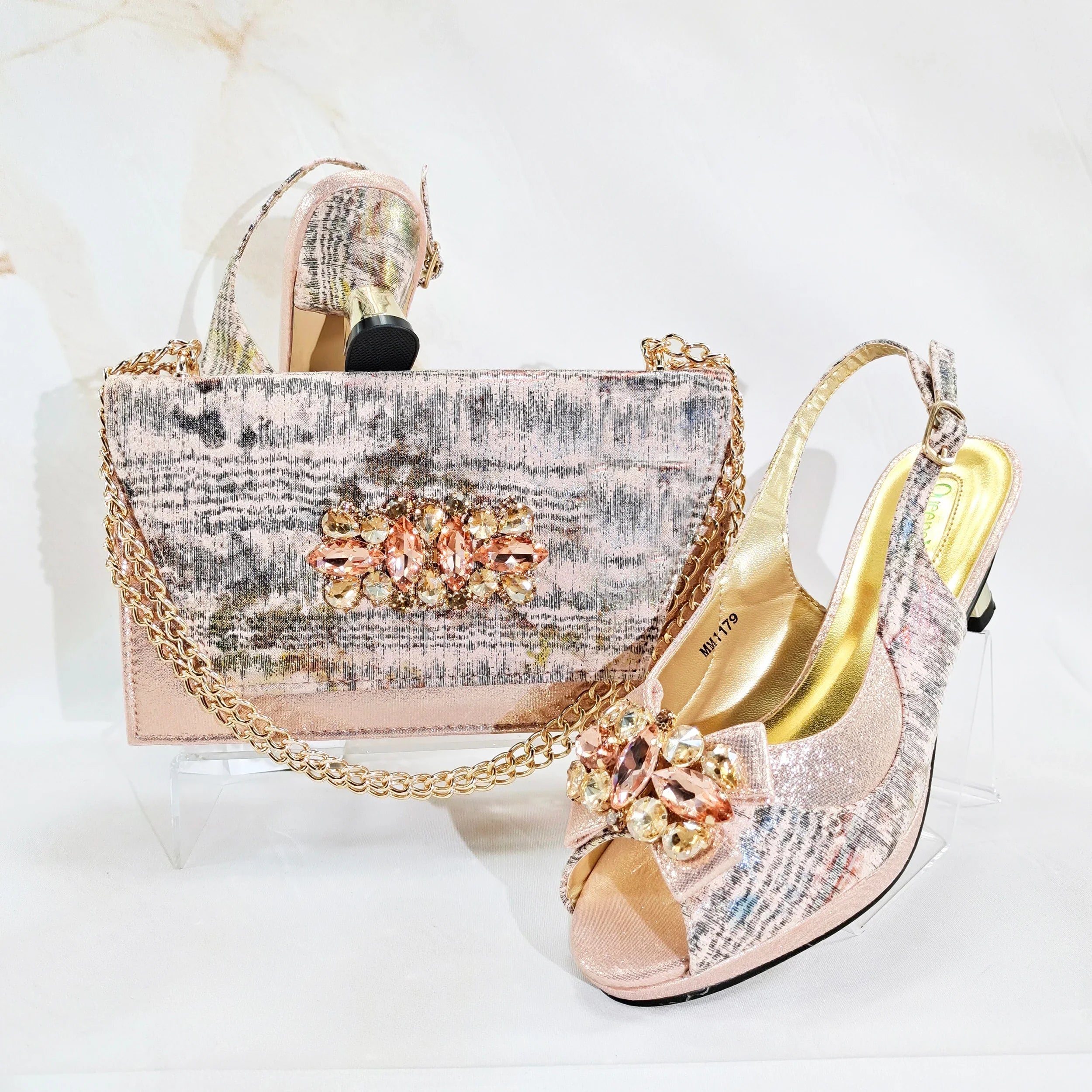 Charming Shoes And Bag Matching Set HN1-1