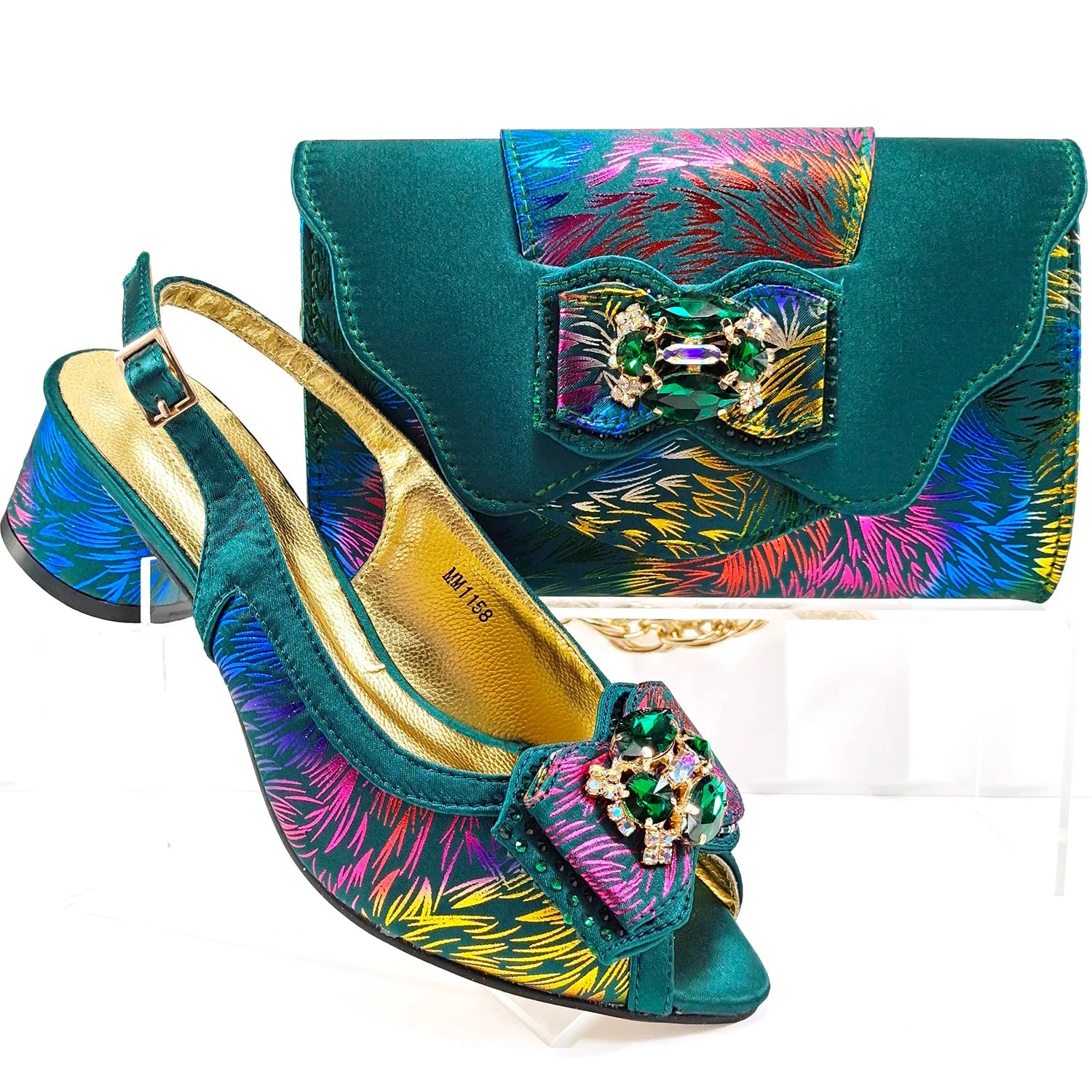 Italian Matching Shoe and Bag Set HKK1-10