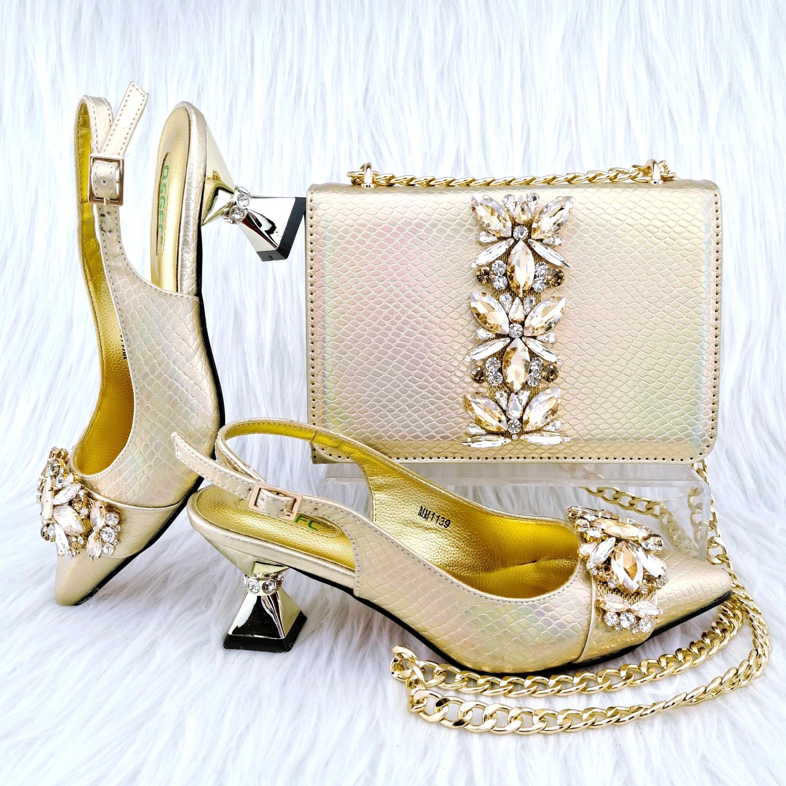 Latest Shoes And Bag Matching Set HGY1-1