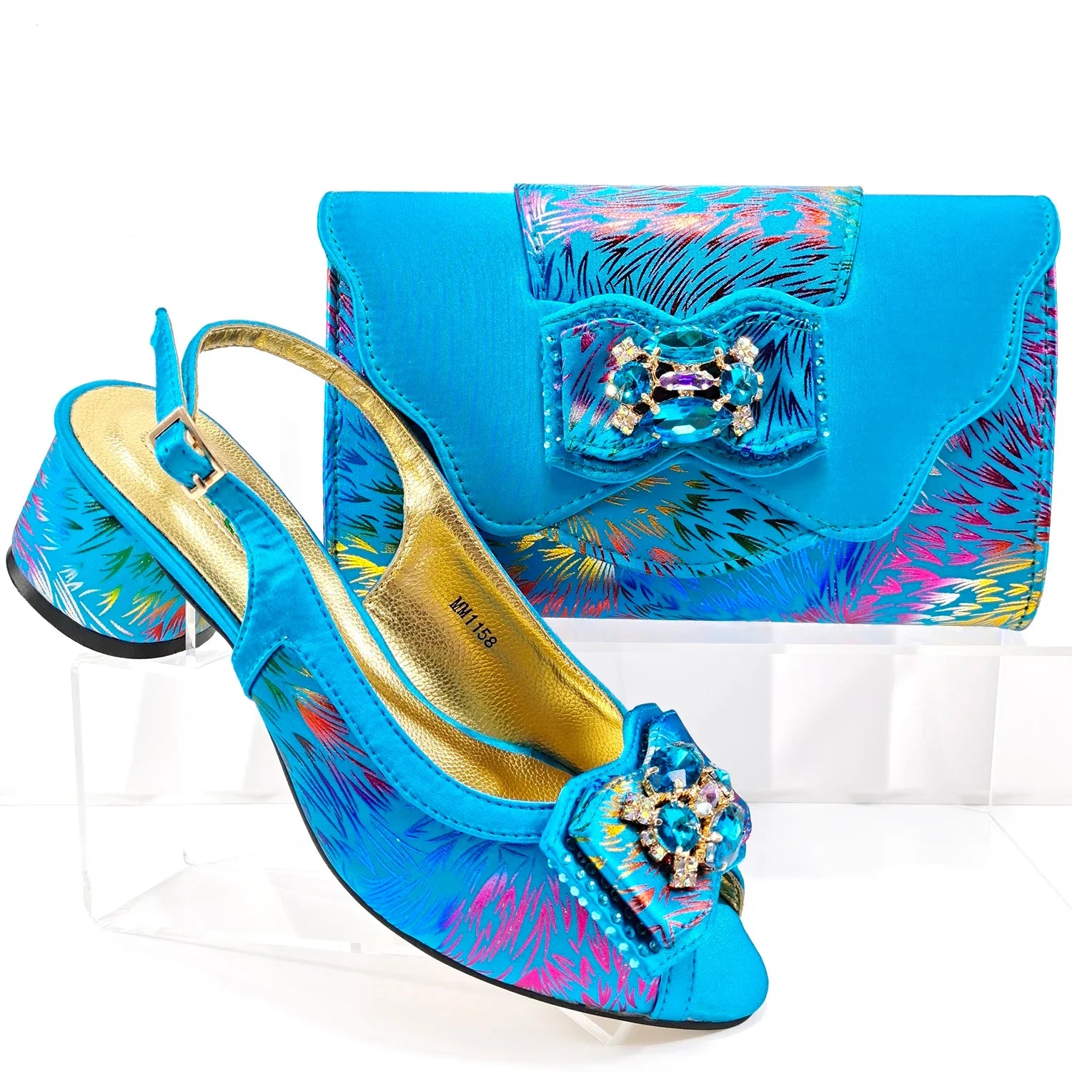 Italian Matching Shoe and Bag Set HKK1-10