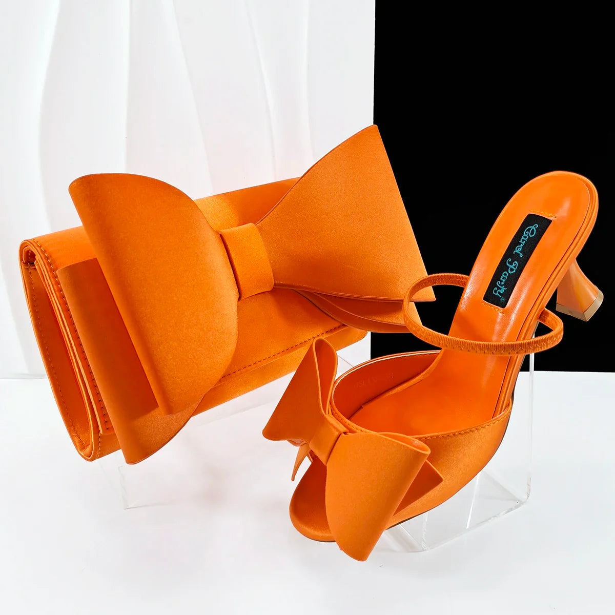 Lastest Italian Style Ladies Shoes with Matching Bag Set HVB1-1