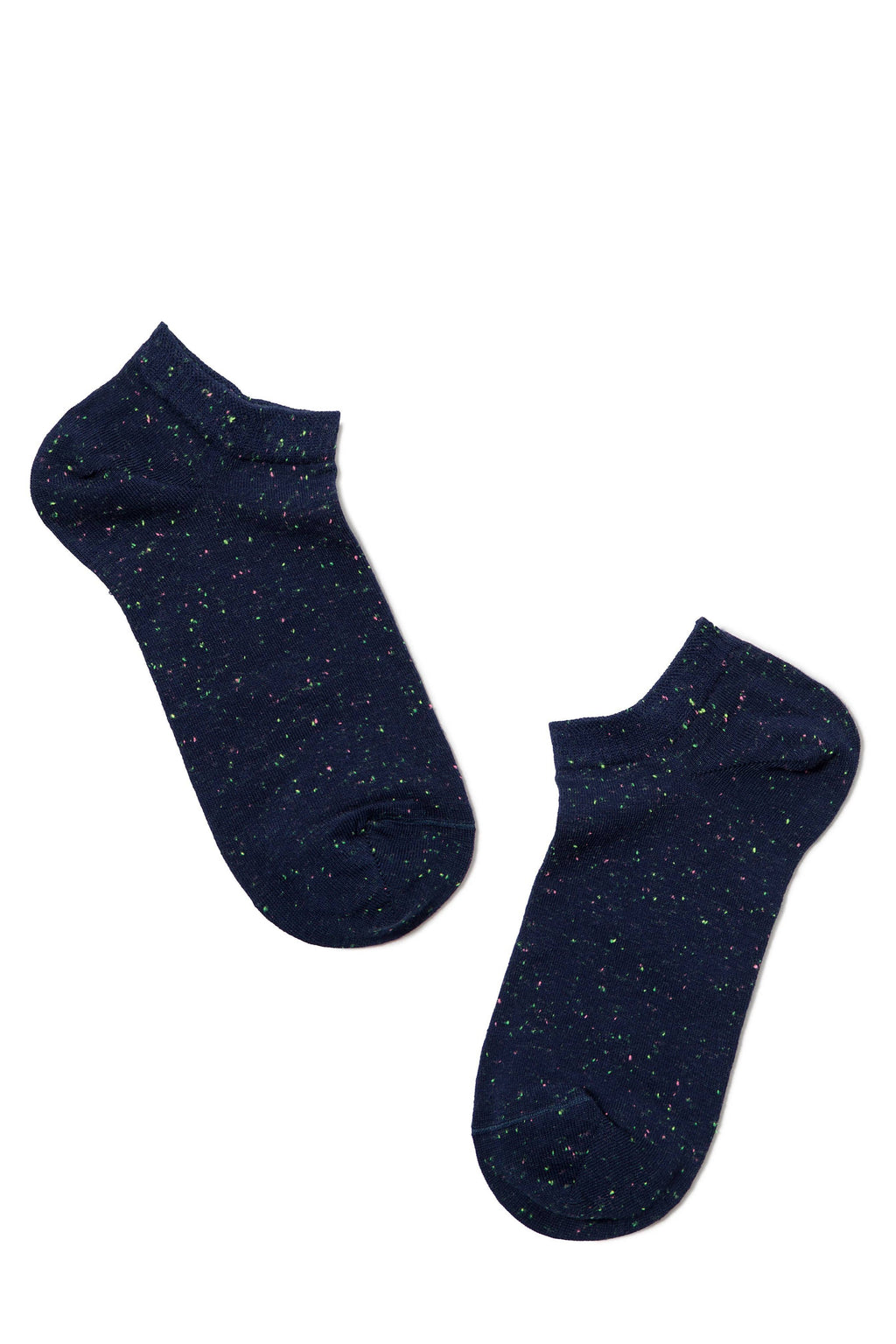 Cotton Ankle Socks Conte Active - 085 Knitted Colorful Pixels