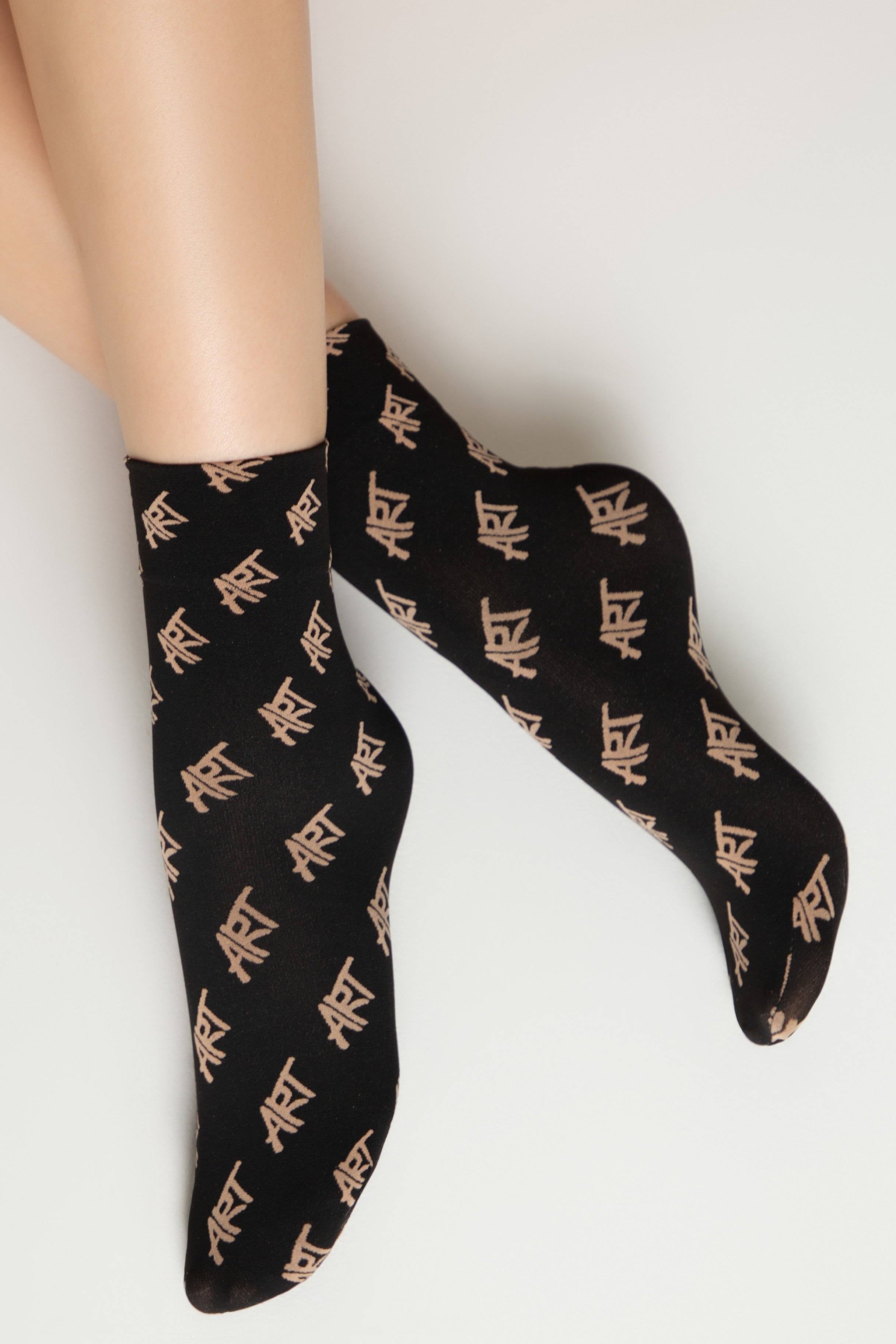 Dense Socks Conte Fantasy - "Art" Designs