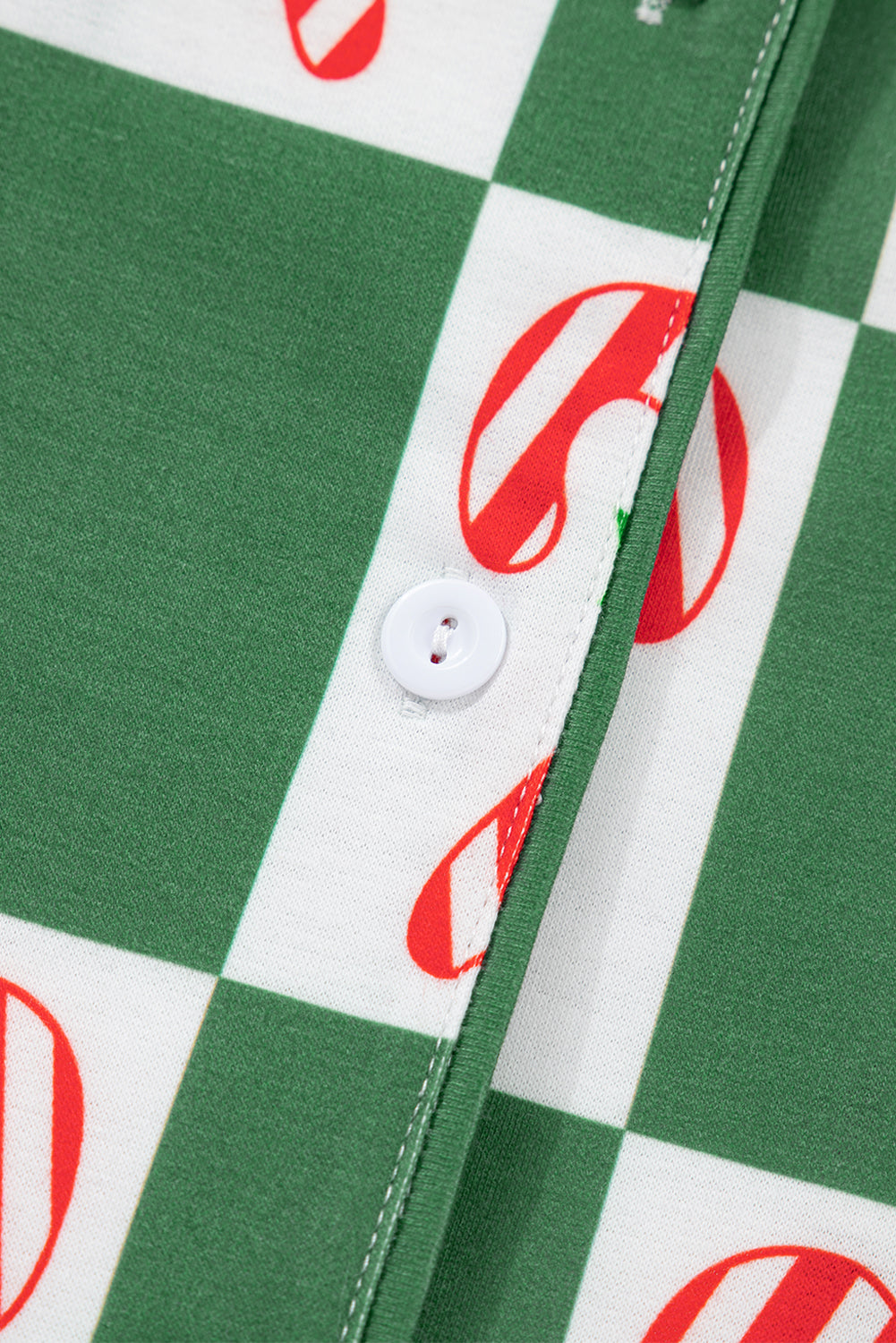 Christmas Holly Jolly Checker Pajama Set