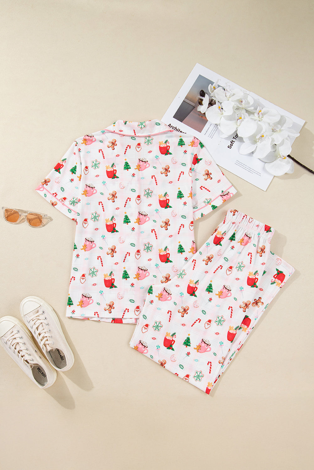 Christmas Holiday Shirt and Pants Pajama Set