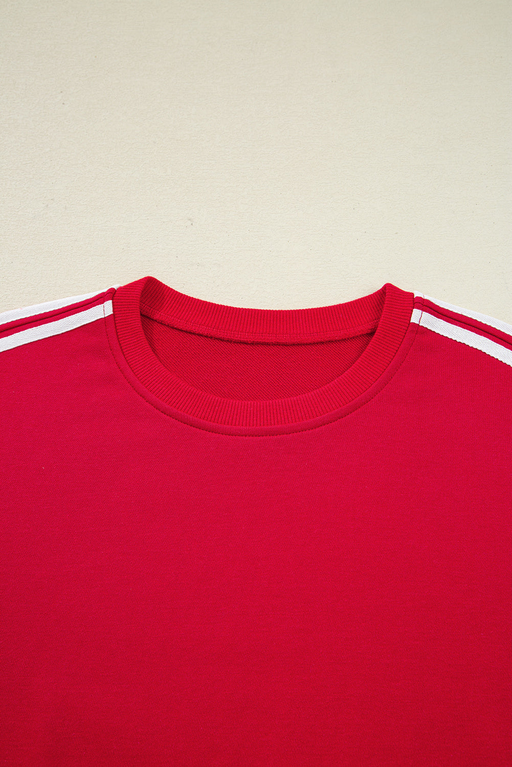 Varsity Stripe Crewneck Pullover and Sweatpants Set