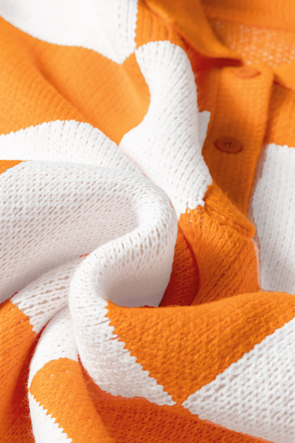 Checker Collared Long Sleeve Sweater