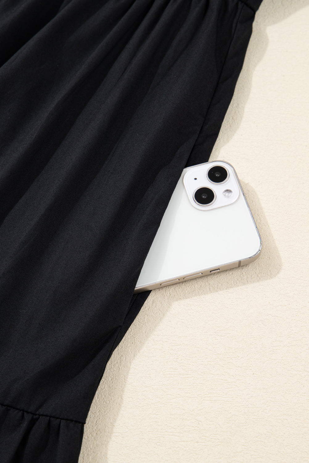 Plus Size Colorblock Knot Cuff Mini Dress