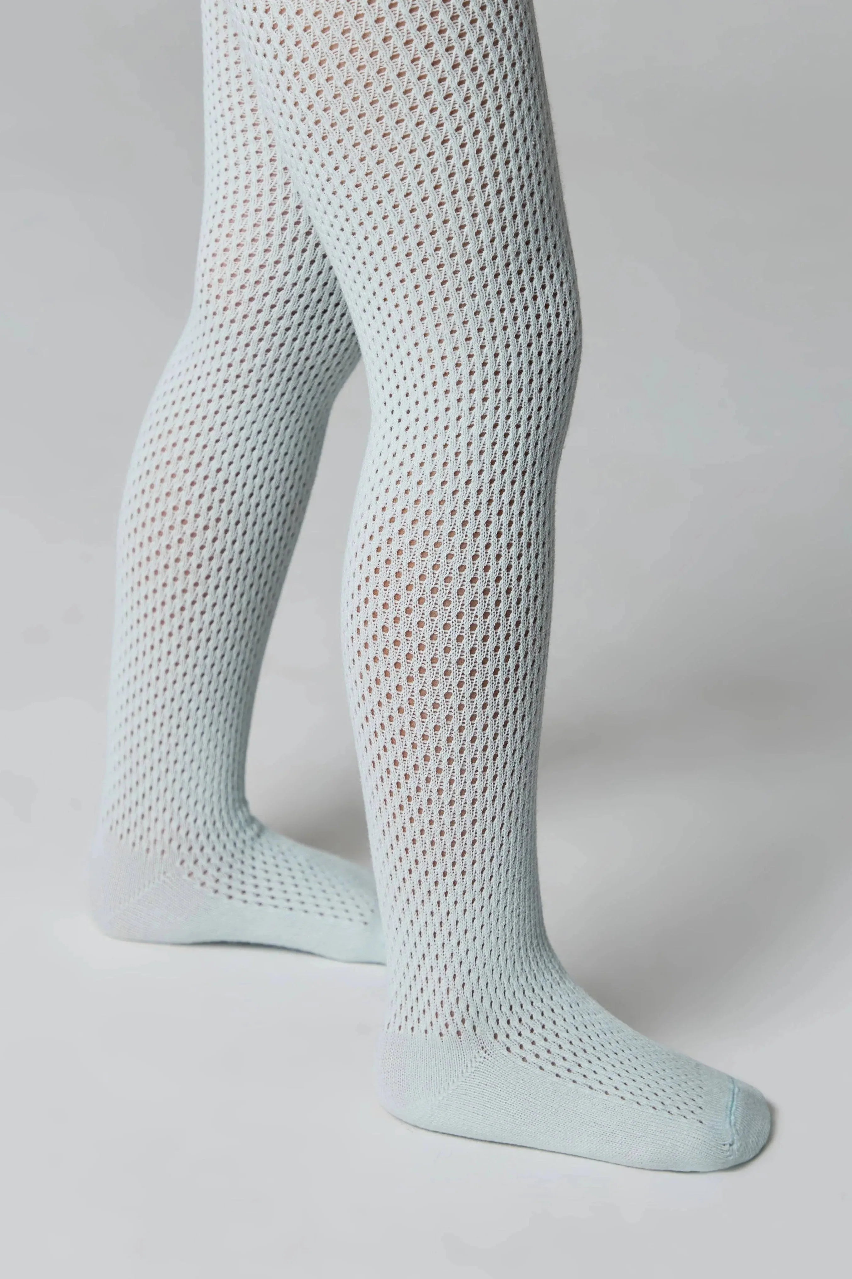 Conte-Kids Cotton Tights Miss 616 - Mesh Pattern