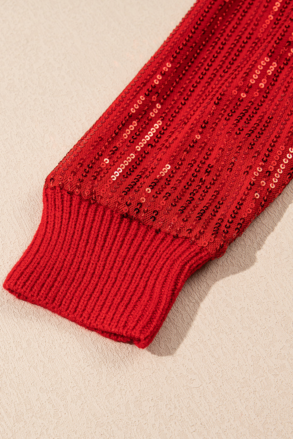 Christmas Merry Sequin Turtleneck Sweater