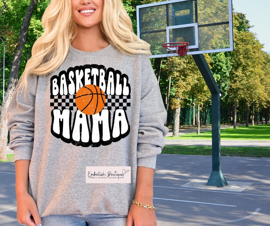 Basketball Mama - tee, sweatshirt or hoodie