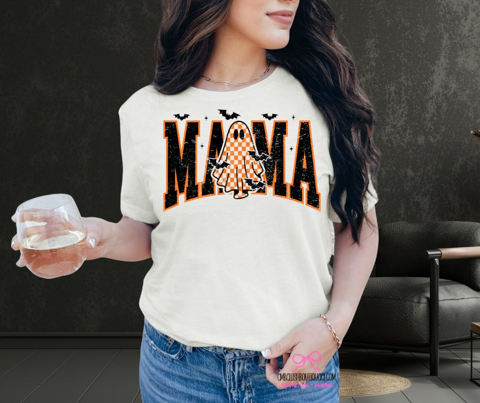 Batty Halloween Mama - tee or sweatshirt