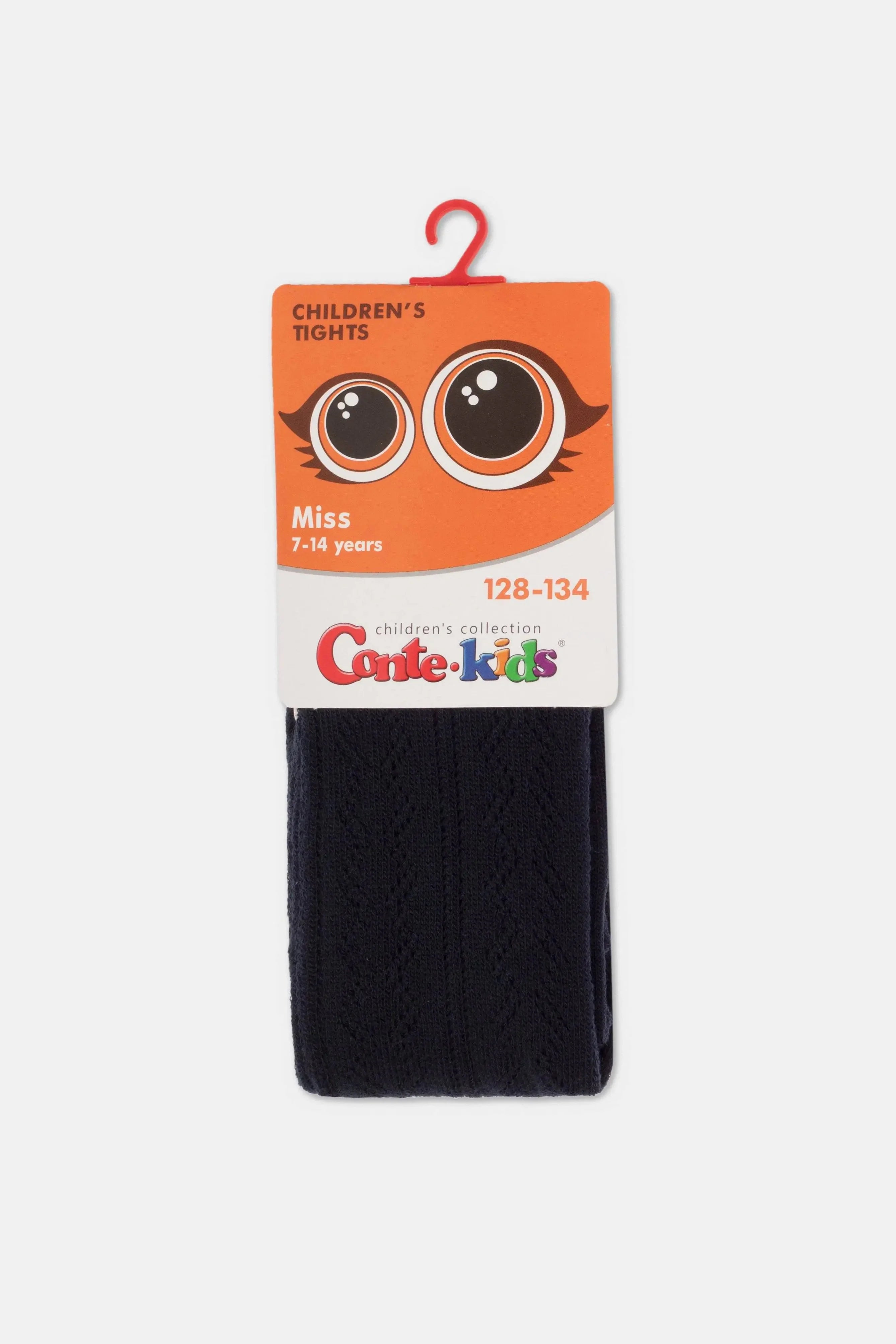 Conte-Kids Cotton Tights Miss 617 - Lace Pattern