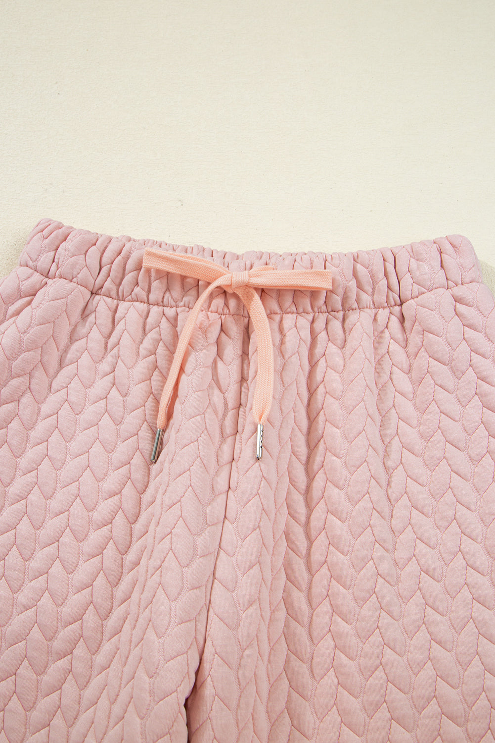 Cable Textured Top and Pants Set