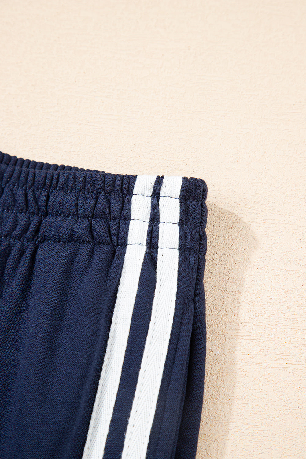 Varsity Stripe Crewneck Pullover and Sweatpants Set
