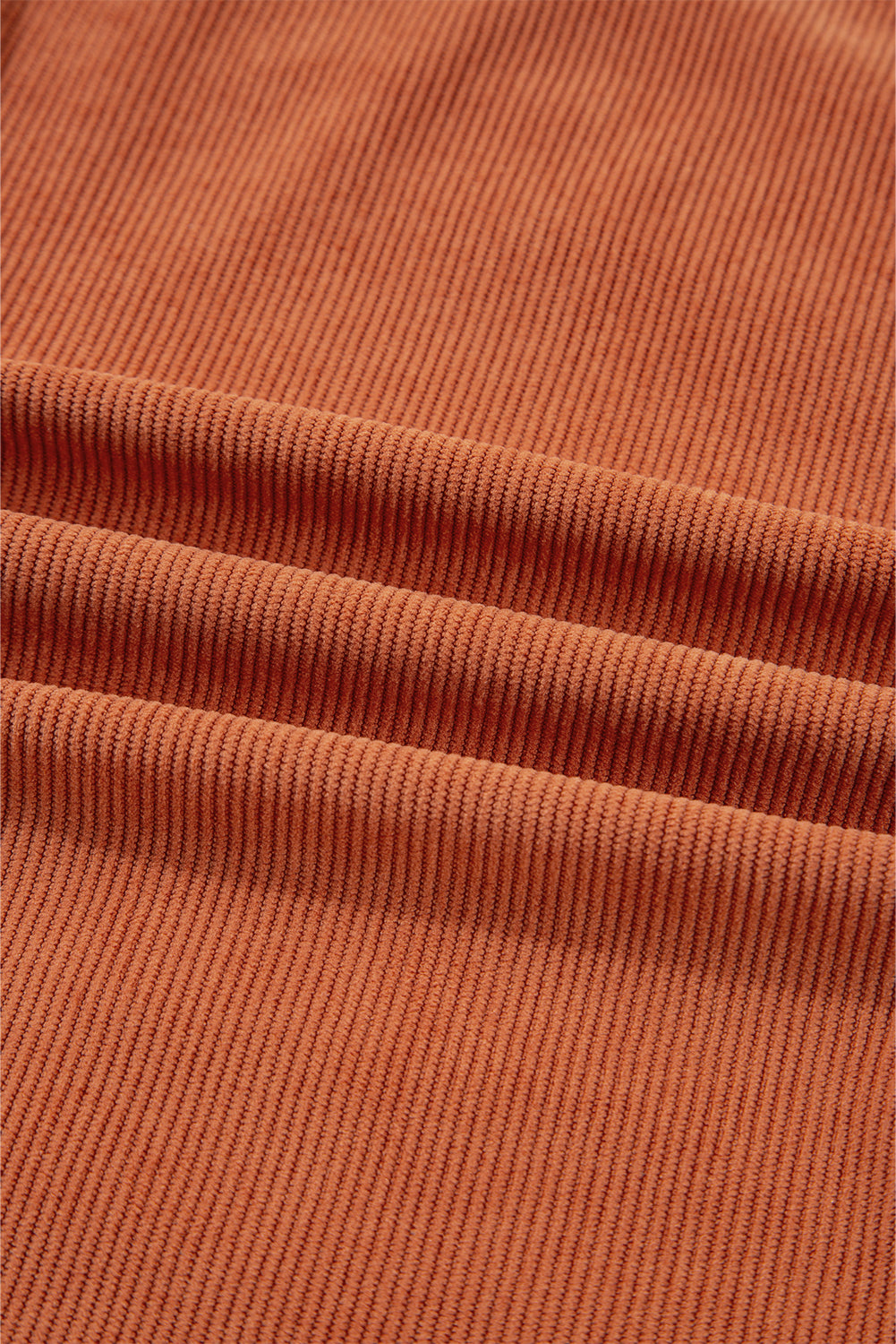 Western Corduroy Embroidered Patch Pocket Mini Dress