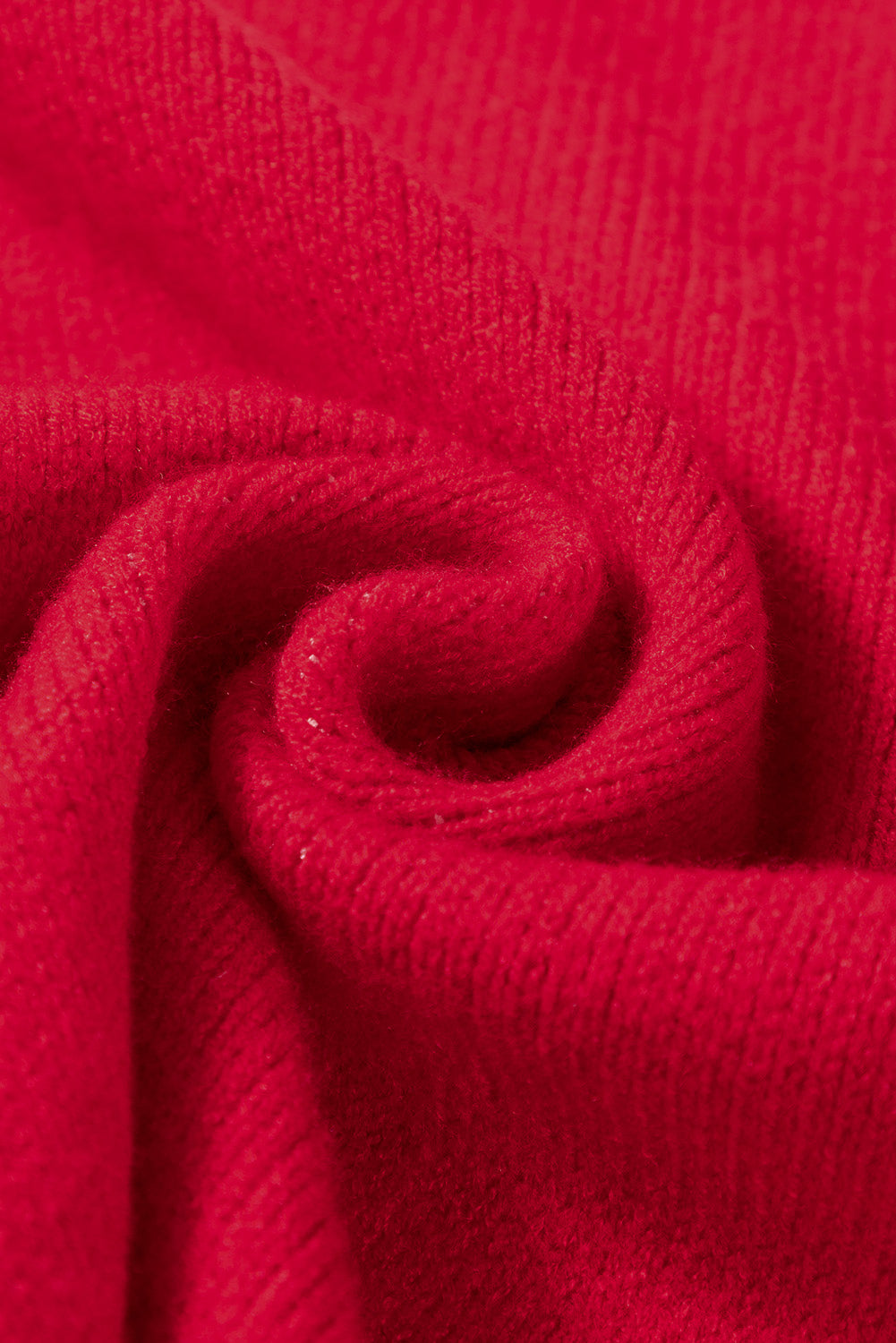 Christmas Merry Sequin Sleeve Turtleneck Sweater