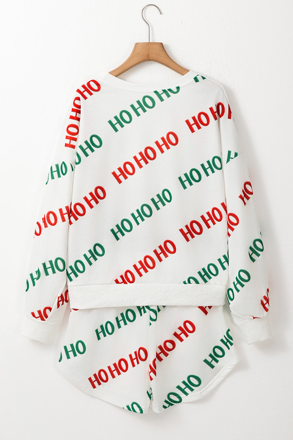 Christmas HOHOHO Pullover and Shorts Set