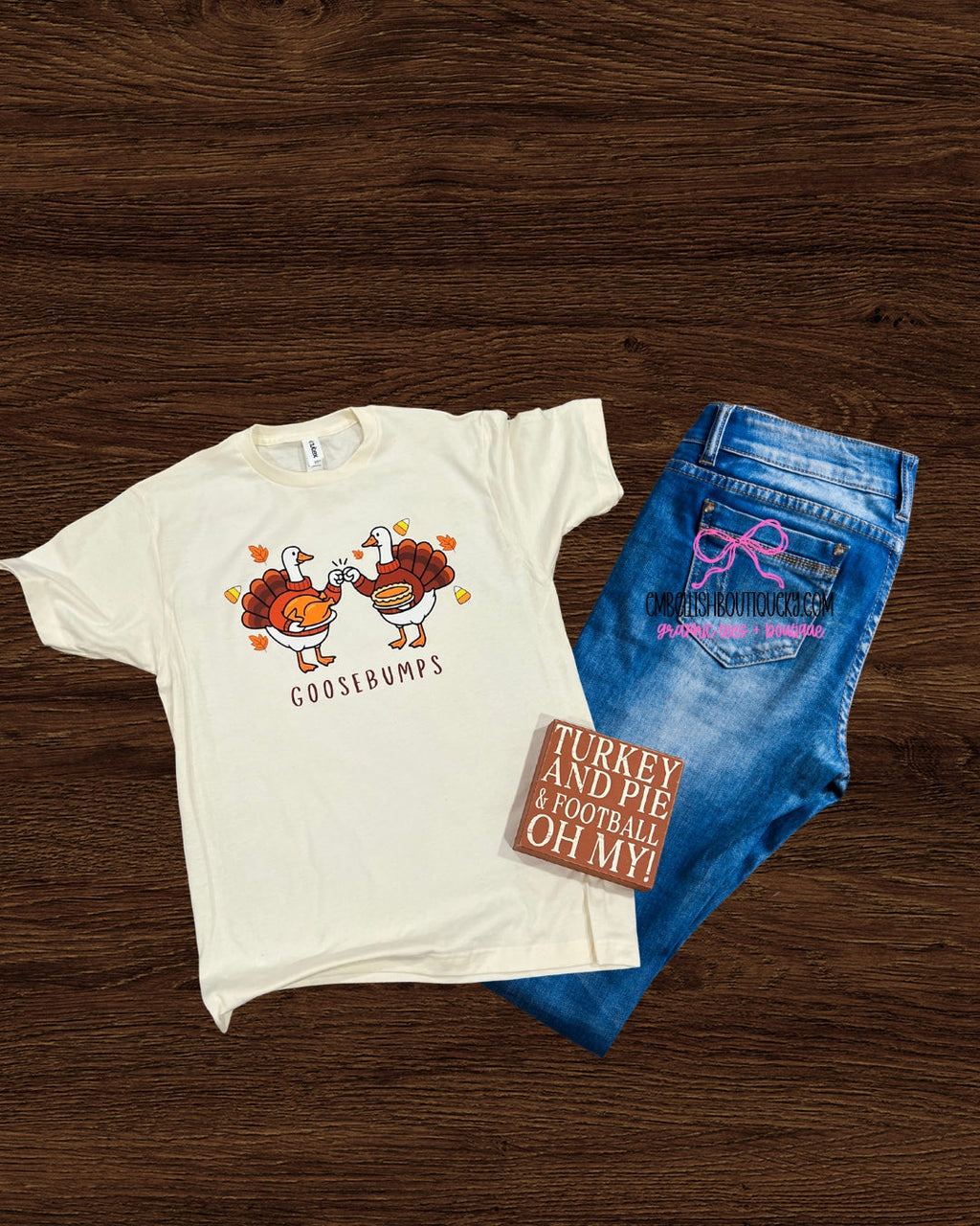 Goosebumps Thanksgiving Goose - tee or sweatshirt