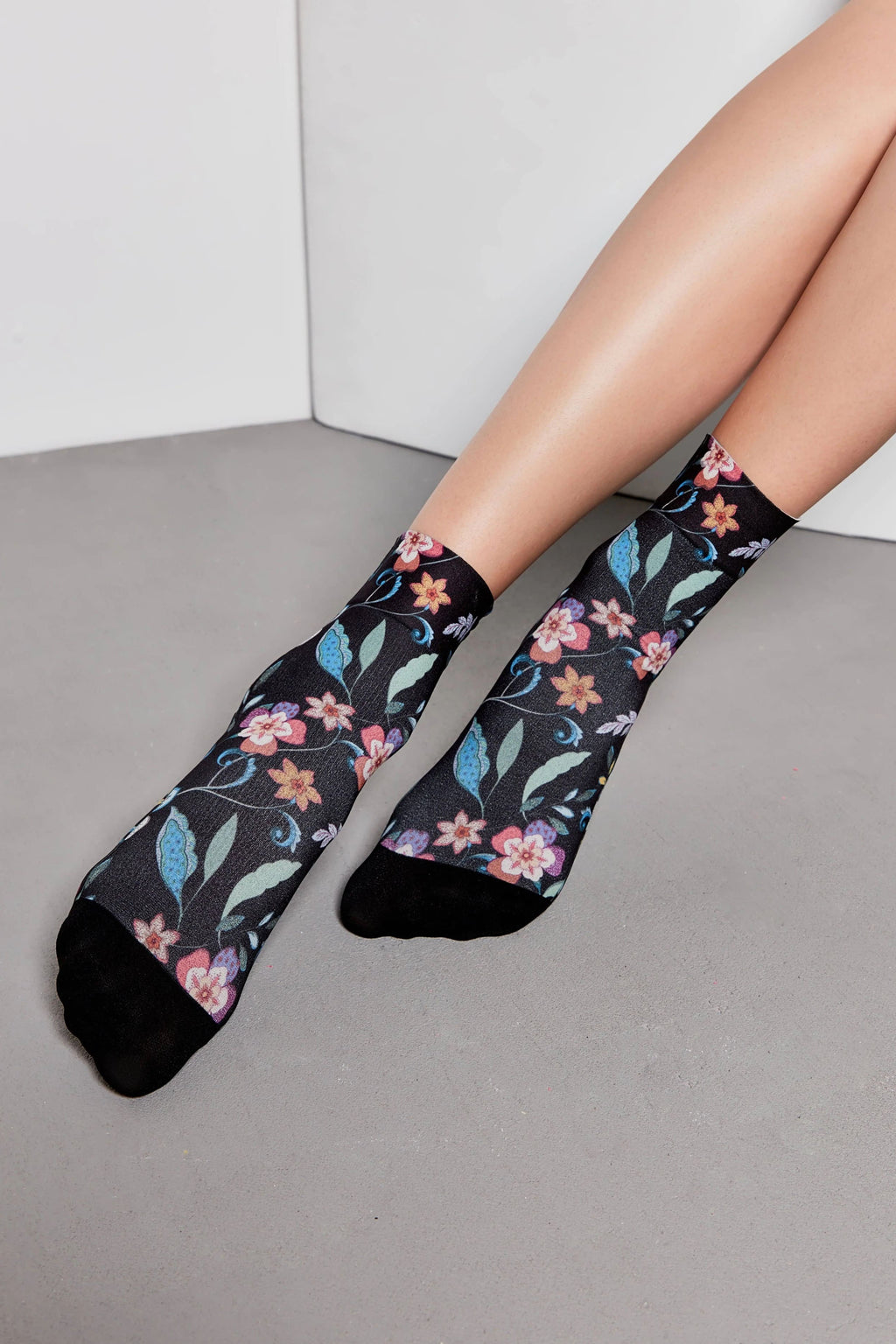 Copy of Socks Conte Fantasy 905 - Flowers