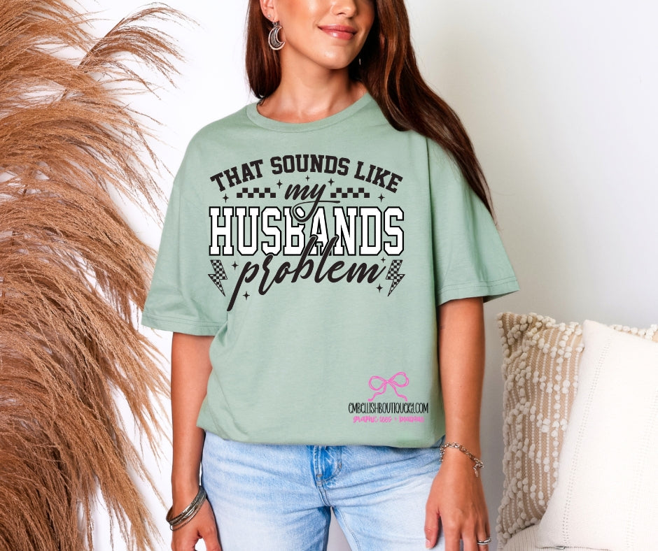 Sounds like my husbands problem - tee or sweatshirt