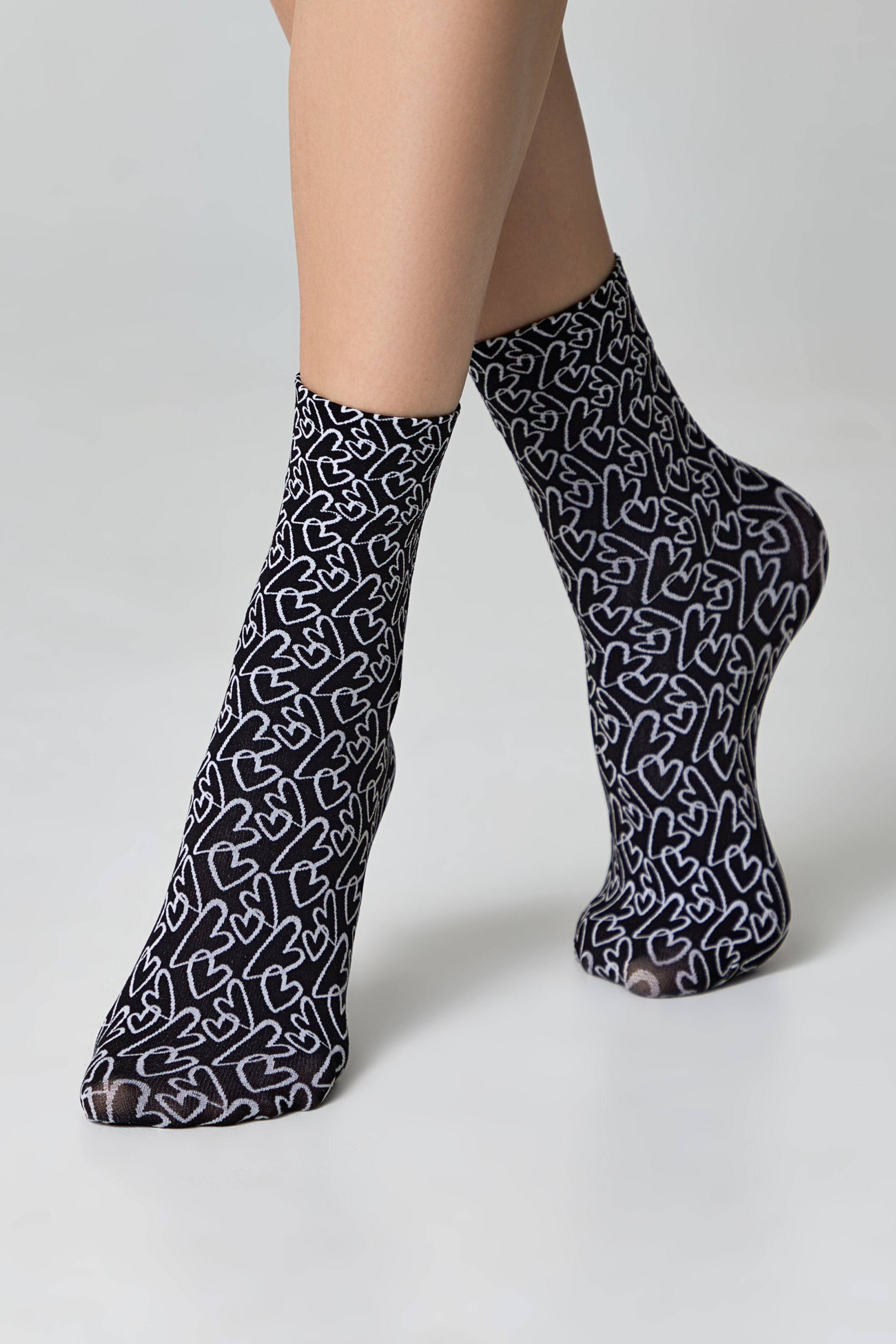 Dense Socks Conte Fantasy - "Love" Designs