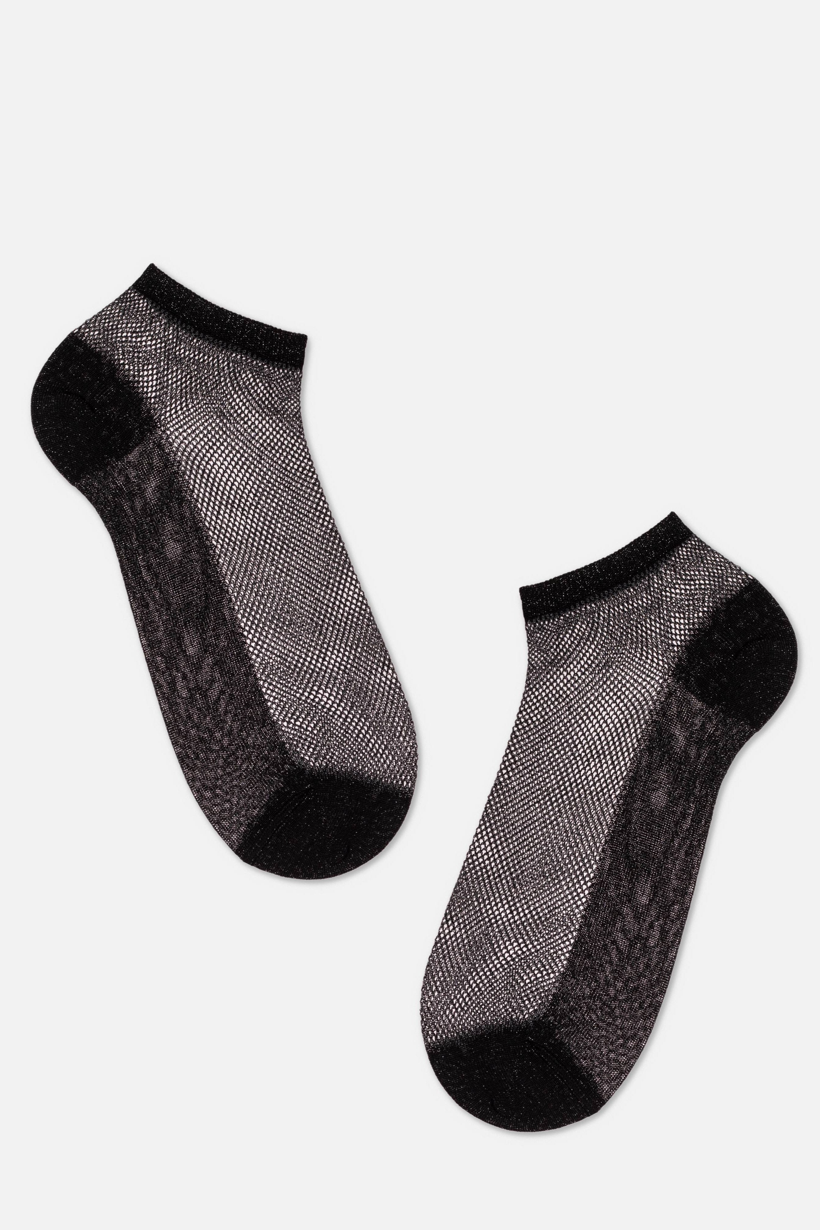 Ankle Socks Conte Active - 277 Viscose With Openwork Weaving