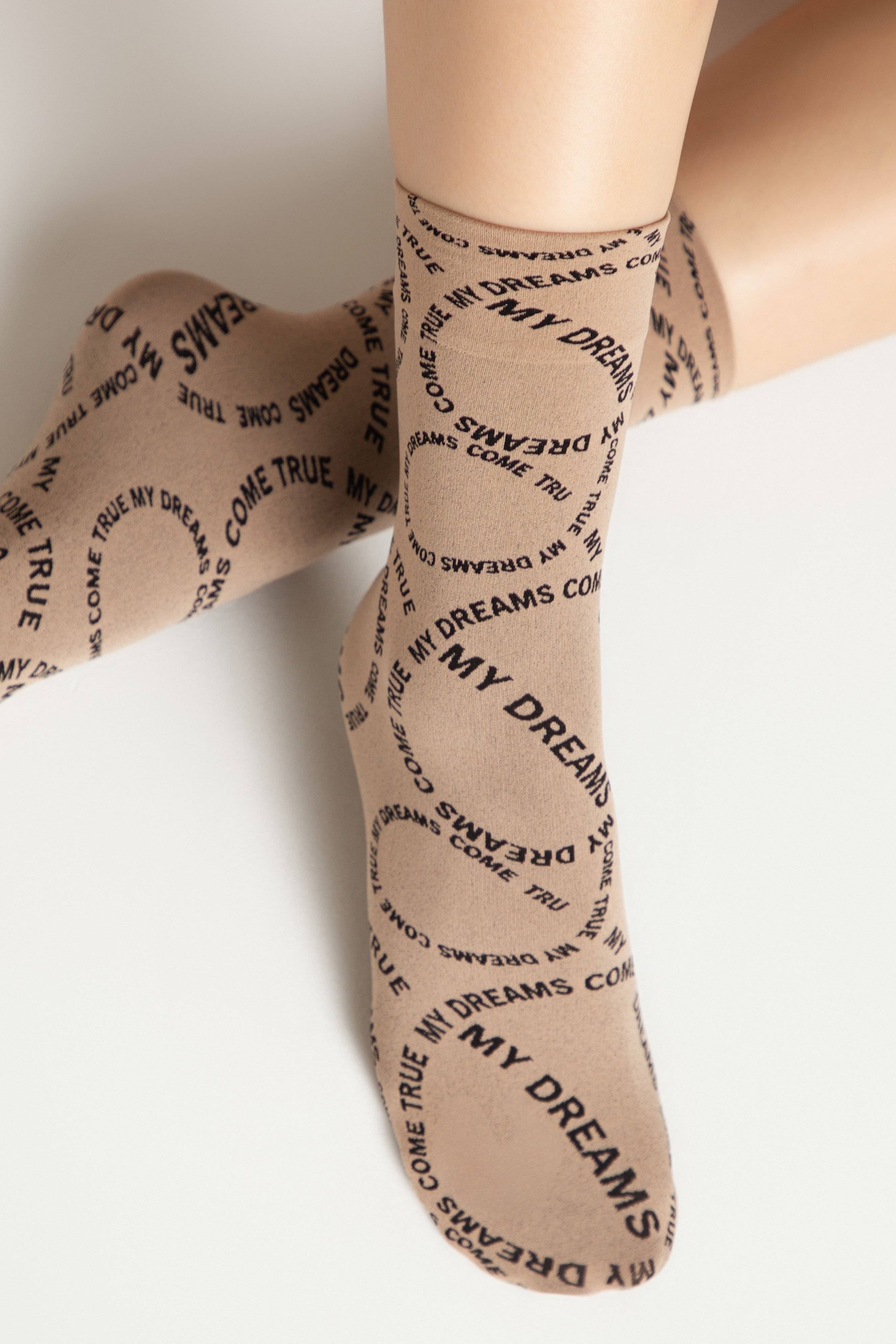 Dense Socks Conte Fantasy - Knitted "My dreams" Design