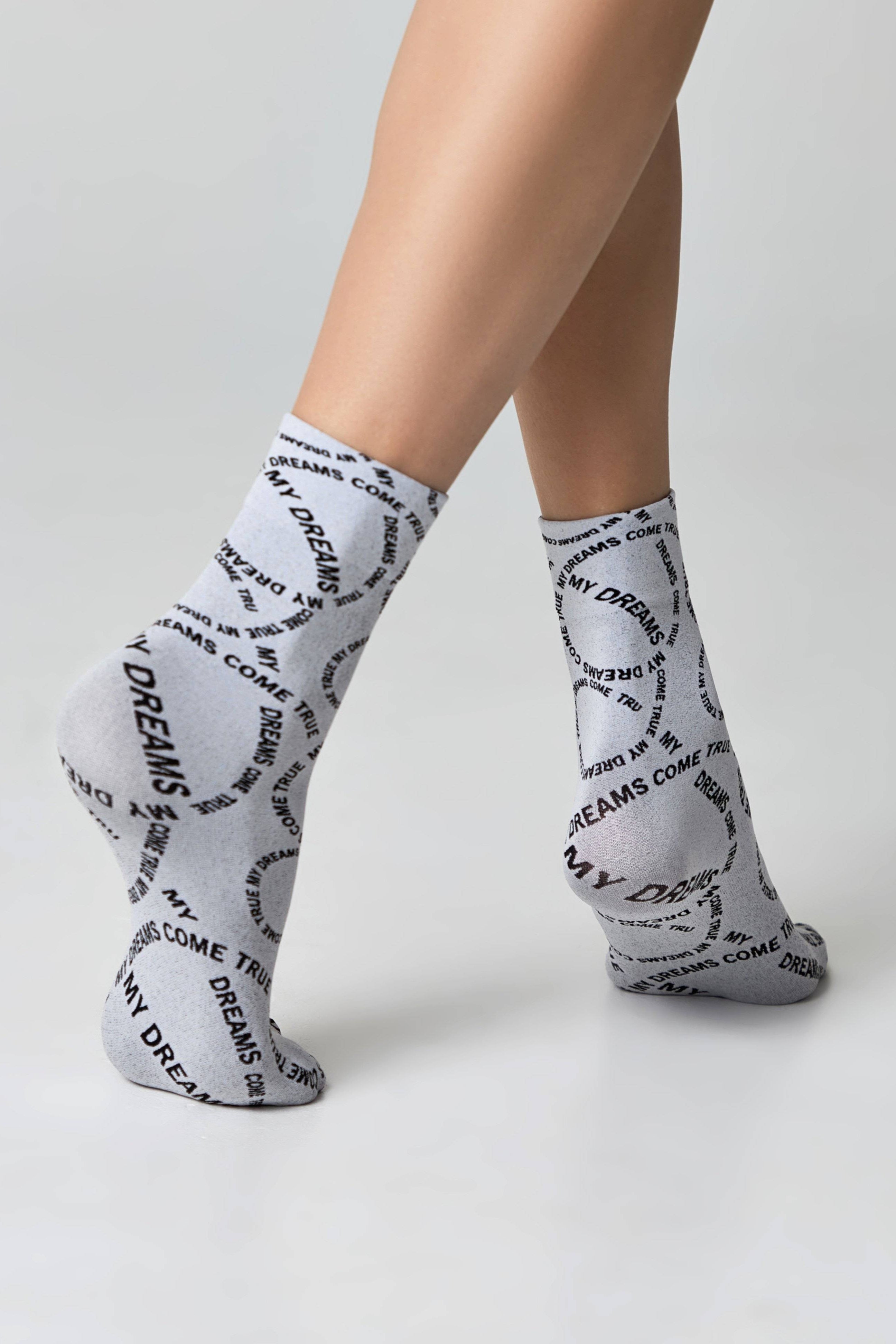 Dense Socks Conte Fantasy - Knitted "My dreams" Design