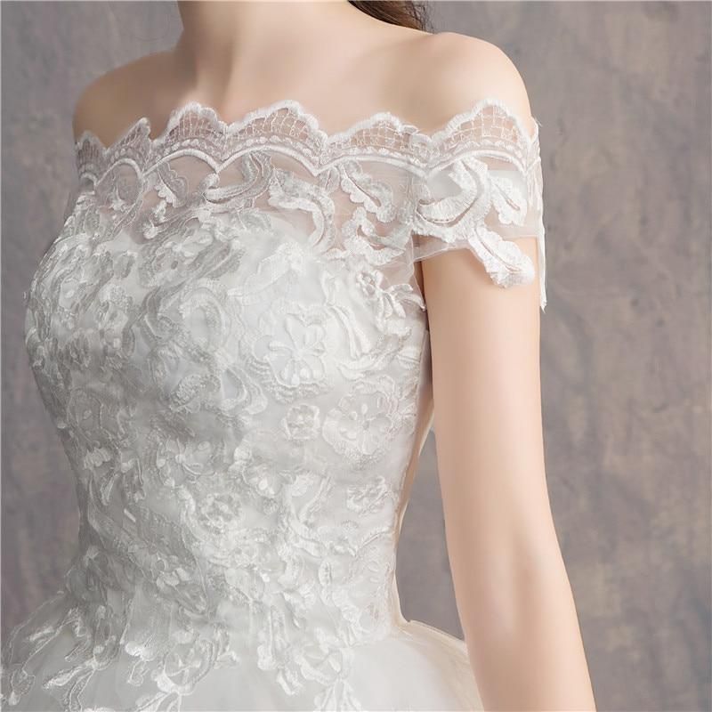 Sexy Off The Shoulder Lace Wedding Dress