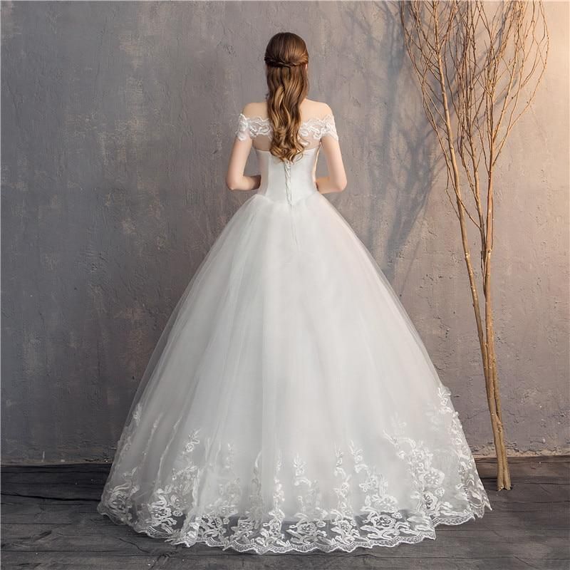 Sexy Off The Shoulder Lace Wedding Dress