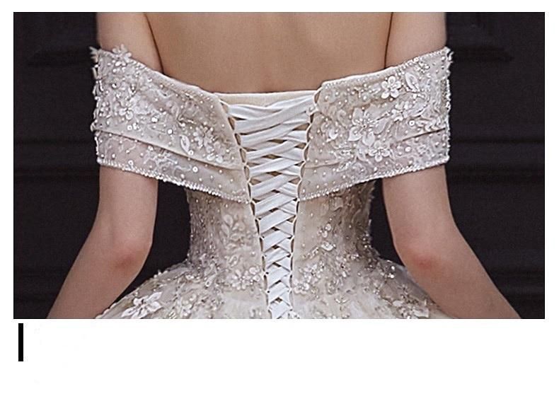 Luxury Sexy Wedding Dress Sweetheart Bridal Gown