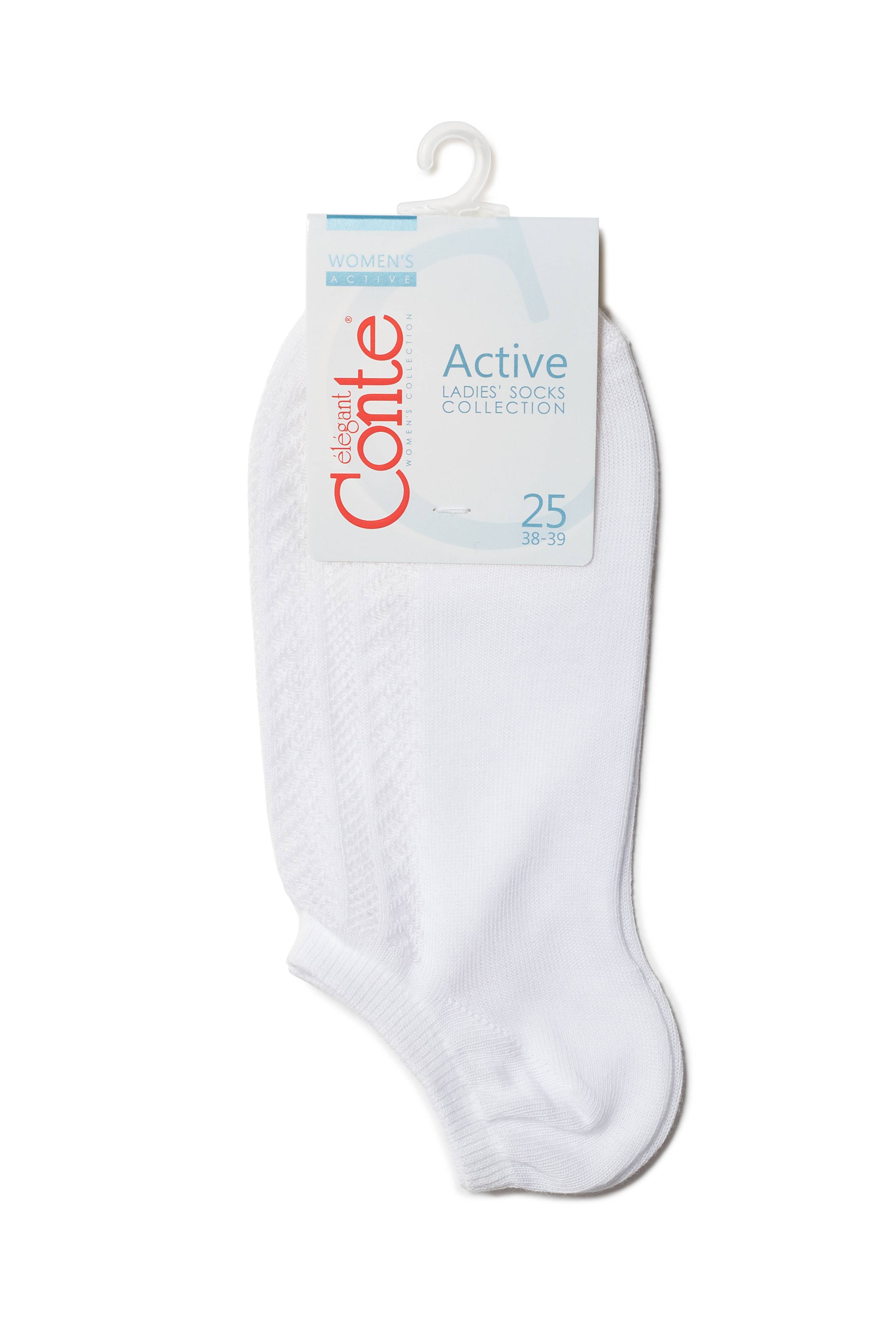 Cotton Ankle Socks Conte Active - 179 Openwork Weave