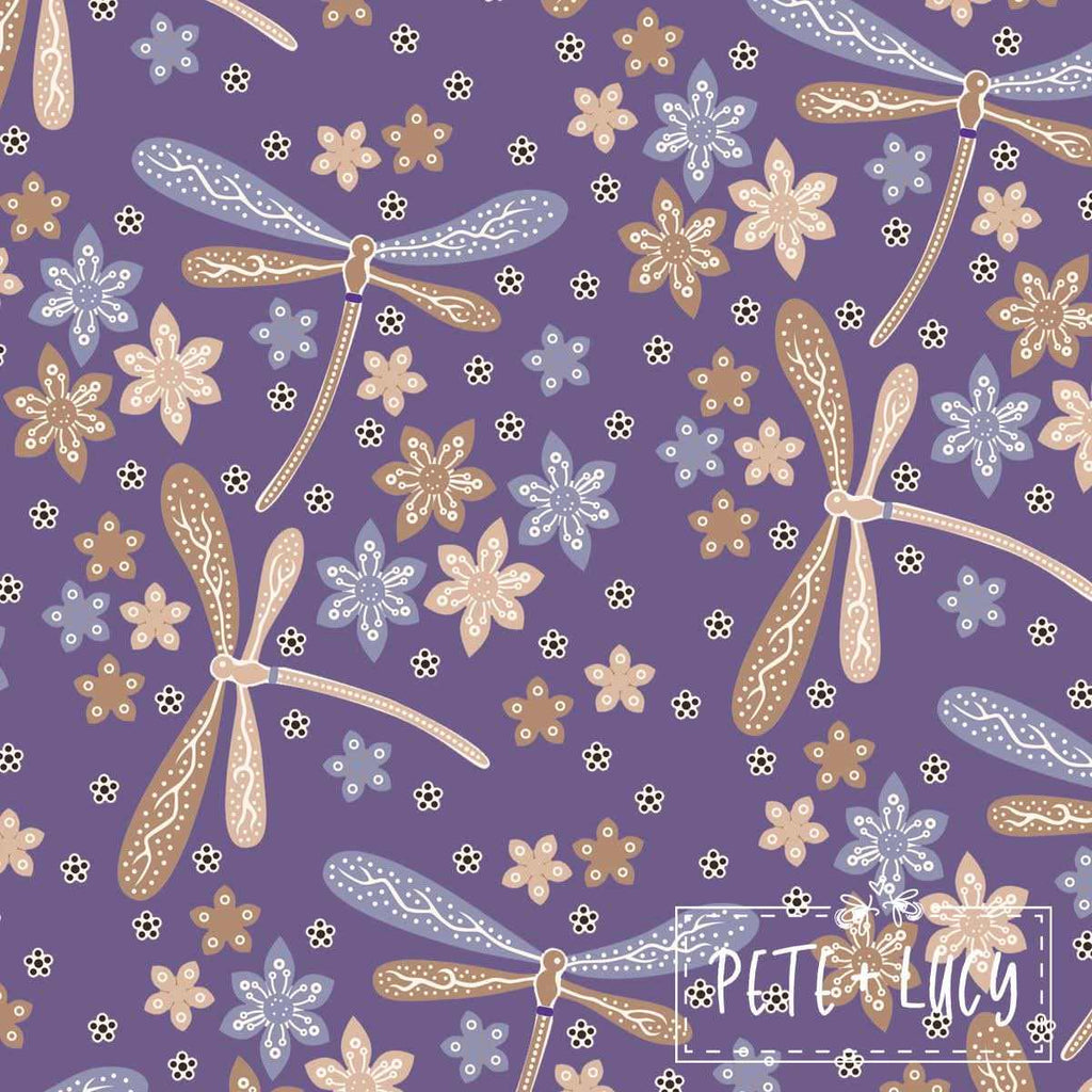 Dragon Fly Dreams Capri Set