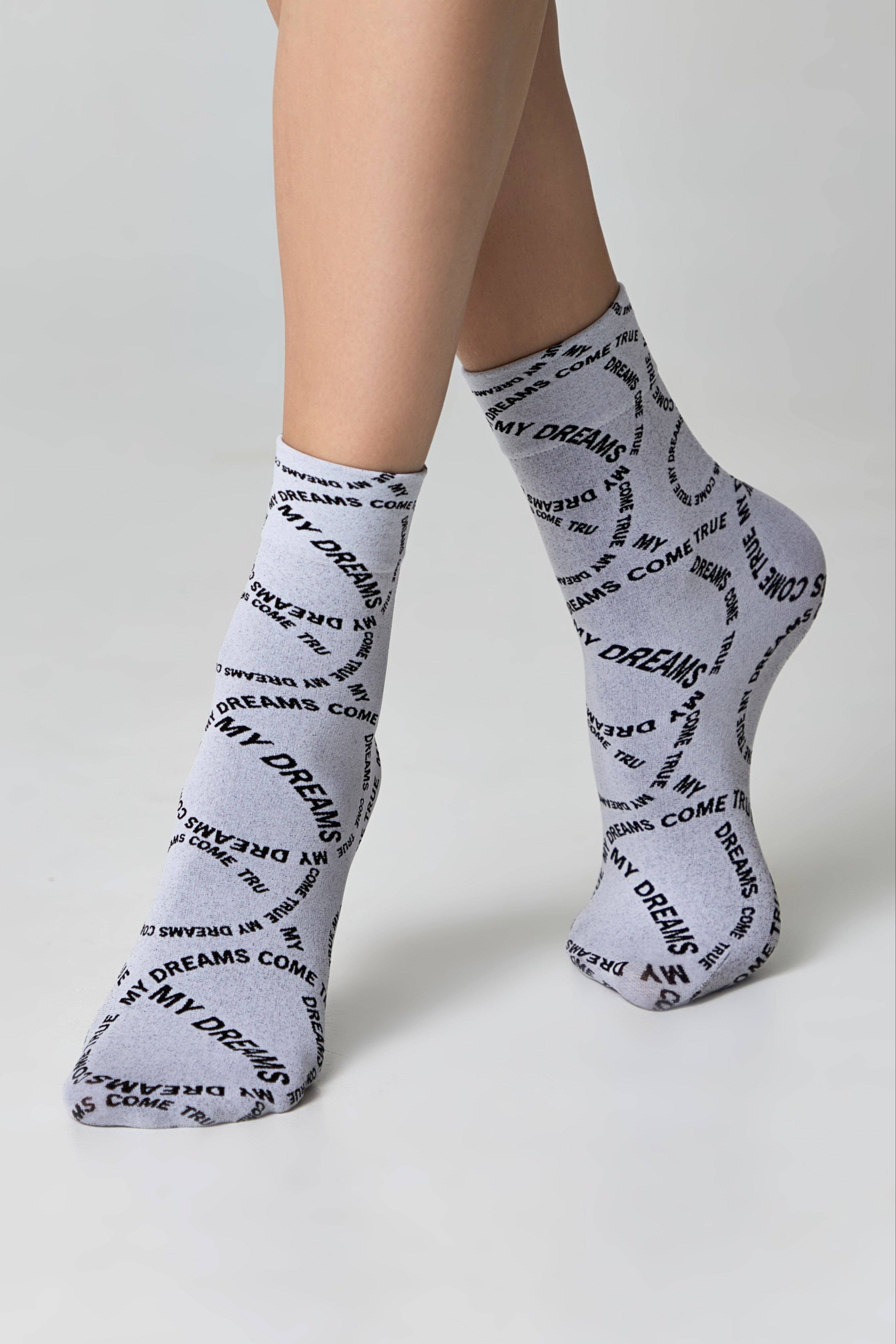 Dense Socks Conte Fantasy - Knitted "My dreams" Design