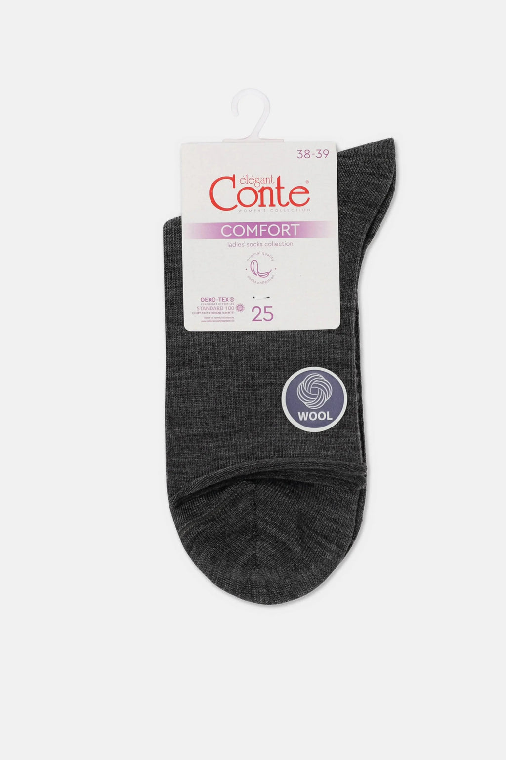 Wool Extended Socks Conte Comfort 000