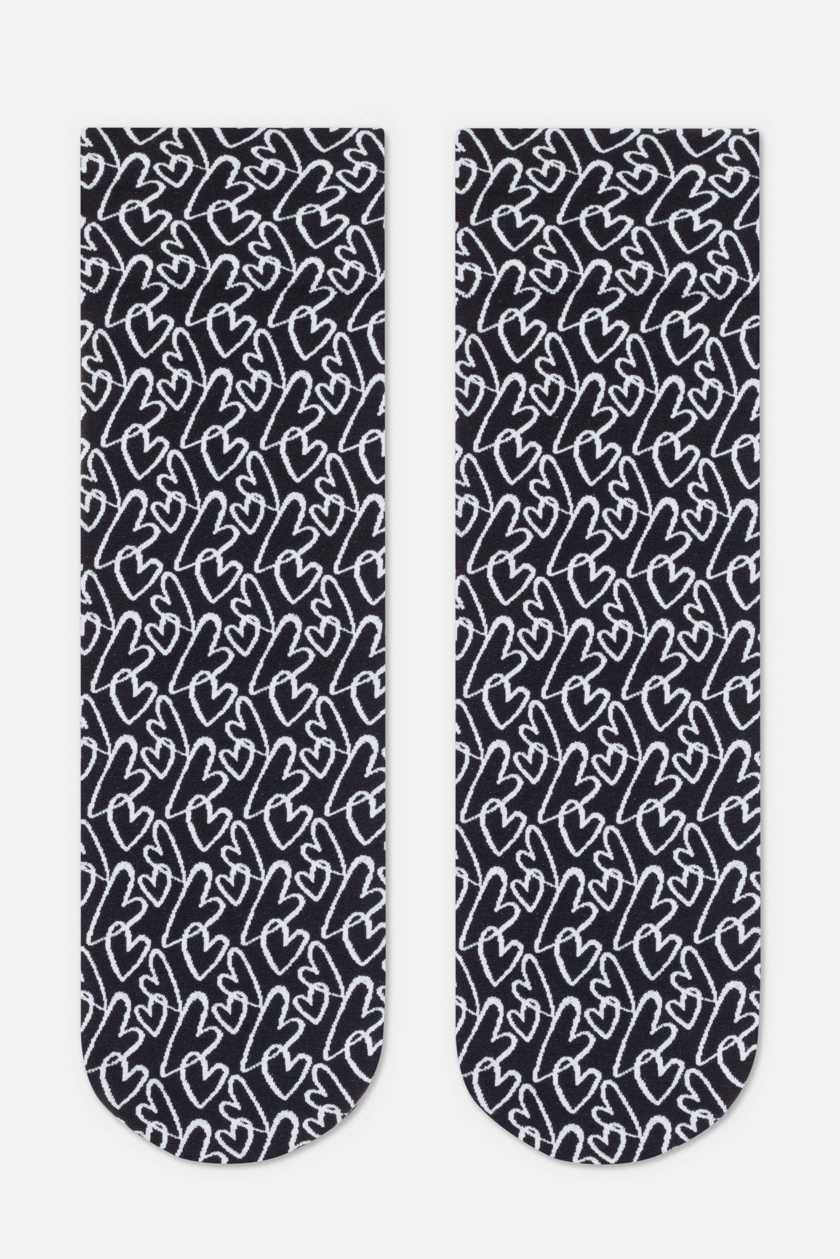 Dense Socks Conte Fantasy - "Love" Designs