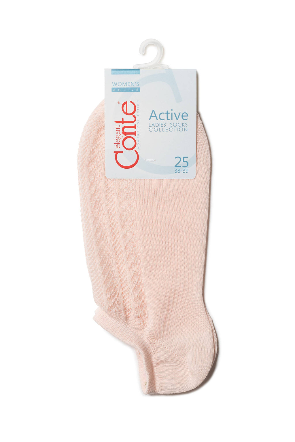 Cotton Ankle Socks Conte Active - 179 Openwork Weave
